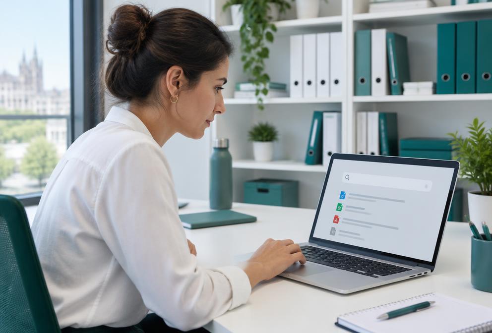 Consulta de documentos y conocimiento interno de la empresa